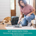 Kenmore KW2001.01 Upgrade SpotLite Portable Carpet Spot Cleaner & Pet Stain Remover, 17Kpa Powerful Suction with Versatile Tools for Upholstery, Couches, Car and Auto Detailer, Black