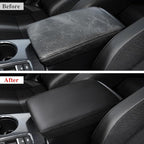 Car Center Console Armrest Cover for Honda Civic 2022-2025 2026, Soft Armrest Pad Cover Protector Cushion for Honda Civic 2022 2023 2024 2025 2026 Interior Accessories (Black)