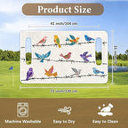 Golf Cart Seat Covers, Bird Golf Cart Seat Towel Blanket Club Car for Golf Lover Summer, Golf Cart Accessories, Keep Seat Comfortable and Cool for 2-Seat Golfs Carts, Gifts for Christmas Thanksgiving
