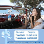 10Pcs Custom Air Fresheners with Picture,Custom Air Freshener for Car,Personalized Air Freshener for Car,Smell Air Fresheners with Photo for Hanging Ornaments, Wardrobe, Bathroom.(Rectangle)