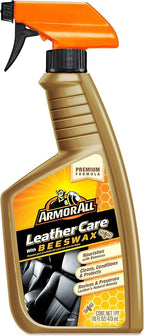 Armor All Car Leather Care Spray Bottle, Cleaner for Cars, Truck, Motorcycle, Beeswax, 4 Oz, Pack of 6, 18934-6PK
