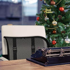 Lumbar Support - Breathable Mesh Office & Car Chair Back Support with Double Adjustable Straps for All-Day Comfort