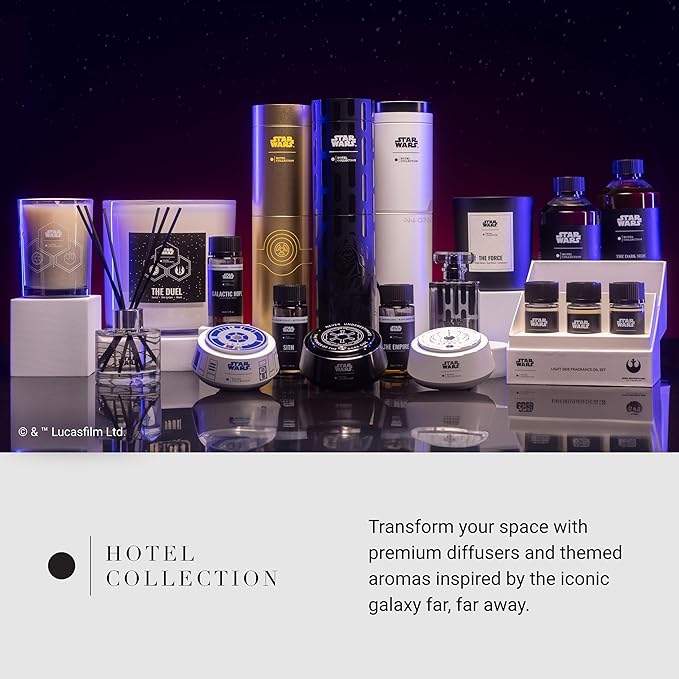 Hotel Collection - Jedi Chauffeur Car Diffuser Oil - Light Side Luxury Essential Car Diffuser Oil - Bergamot Damask Rose Chinese Black Tea - 20ml