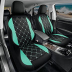 Road Comforts Seat Covers, Premium Leather Car Seat Covers Front Seat for Women Girls,Airbag Compatible, Automotive Seat Covers Universal Fit Most Cars,Vans,Truck,SUV