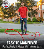 McKillans® QC Installed Pressure Washer Hose 50 ft - Flexible & Kink-resistant - Steel-Braided & Durable- 3/8" QC Pre-Installed Stainless Steel - Power Washer Hose - High Pressure 1/4" Inner Diameter