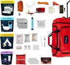Complete Earthquake Bag - 3 Day Emergency kit for Earthquakes, Hurricanes, Wildfires, Floods + Other disasters