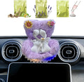Car Air Freshener Vent Clip with Light Used for Jelly Cat Car Seat,Have A Seat Compatible with Fuggler Accessories (Battery Type-Purple)