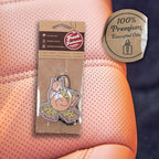4 Pack Furry Friends Car Air Freshener Collection (Pizza Cat)