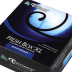 Auto Dynasty Treefrog Xtreme Fresh Box XL Car/Office/Home Air Freshener Deodorizer, Black Squash Scent, 400g