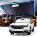 DMJN Windshield Sun Shade for Su-baru Forester (2019-2026), Car Sunshade for Front Windshield [100% Efficient Block UV & Scorching Sun] UPF50+ Heat Block - Protect Interior & Keep Cooler