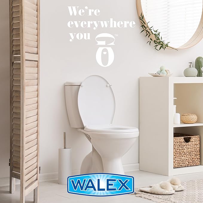 Walex Bio-Active Home Septic Tank Treatment - Strong Digestive Power with Beneficial Bacteria & Enzymes for Liquefying Solids & Breaking Down Waste, Odor Neutralizer -1 Year Supply, 12 Packets