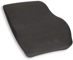 Mind Reader Air-Cloud Lumbar Cushion, Ergonomic Memory Foam Back Support Pillow for Office Chairs, Recliners, and Car Seats, Chiropractor-Recommended, Gray