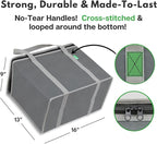 Creative Green Life XL Insulated Reusable Grocery Bags (2-Pack) - Premium Quality Cooler Bags with Hard Bottom Insert, Stands Upright, Washable