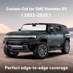 EcoNour Windshield Sunshade Compatible for GMC Hummer EV 2022-2023 2024 2025, Sun Visor for Front Windshield & Window Sun Shade Cover, UV Heat Blocker & Protector, Car Accessories