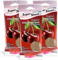 Super Sheet, Organic Under the Seat Car Air Freshener, Long Lasting Fragrance, Cherry Scent, 3 Pack
