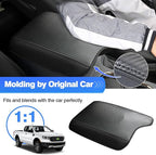 Autorder Center Console Cover for 2019-2023 Ford Ranger Accessories Armrest Cover Carbon Fiber Middle Console Pad Anti-Scratch Armrest Protector (NOT for 2023 Ranger XL/Raptor/Wildtrak)