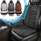 Car Seat Cushion with Back Support Pillow, Comfy Lumbar Support & Seat Cushion, Memory Foam Driving Pillow for Back-Sciatica Pain Relief, Auto Pad Suitable for Car, Truck, SUV - 4D Mesh Black