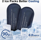 apollo walker Insulin Cooler Travel Case Diabetic Medication Cooler with Ice Packs and Insulation Liner insulin cooler travel case tsa approved