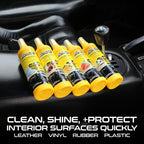 Formula 1 Interior Detailing Protectant Spray, Car Interior Cleaner with Lasting Cherry Fragrance and UV Protection, Safe for Vinyl, Rubber, Plastic, & Dashboard - 10oz.