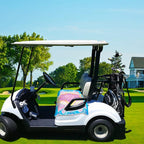 ENYORSE Golf Cart Seat Covers - Ethnic Style Golf Cart Towel Blanket for 2/4 Seater, Soft & Breathable Microfiber, Keeps Seats Cool & Comfortable, 51”x31”, Fits EZGO/Yamaha/Club Car