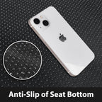 CAR PASS Comfortable 3D Foam Mesh Leather Car Seat Covers Front, Air Cool Mesh Breathable Front Seat Covers for Car, Universal Fit for SUV Truck Sedan Automotive, Airbag Compatible,Black Red