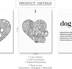 Mancheng-zi Dog Mom Gifts Car Air Freshener 3Pcs, Dog Lovers Owners Gifts for Women Air Freshener Hanging for Cars Closet Drawer or Books, Cute Pet Puppy Car Accessories Mirror Decor for Women
