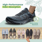 Roonin Shoe Deodorizer Insert - Shoe Odor Elimination - Activated Charcoal Odor Absorber - Odor Eliminator For Shoes - Shoe Freshener - Boot Deodorizer (6-pack)