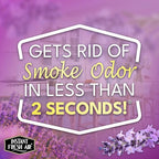 Smoke Vanish - Smoke Odor Eliminator Spray - Removes Odor Instantly with Noxban™ - Eco-Friendly - For Home, Car, & Travel - Lavender Scent - 4 oz.