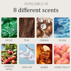 Car Air Freshener - Stone Air Freshener - Car Odor Eliminator - Long Lasting Scent - Car Scent - VISOR CLIP INCLUDED (Grove)