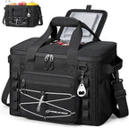 Maelstrom Soft Sided Cooler Bag, 30/40 Can Collapsible Insulated Ice Chest, Large Leakproof Portable Storage for Camping, Travel, Kayaking & Beach
