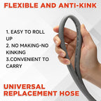 RIDGE WASHER Pressure Washer Hose 25FT, Kink Resistant Hoses Replacement with M22 14 Fitting, 1/4 Inch Power Washer Hose’s Applied for Most Pressure Washer Accessories, 3600 PSI