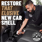 Chemical Guys AIR_102_04 Leather Scent Premium Air Freshener and Odor Eliminator, Long-Lasting, Just Like New Scent for Cars, Trucks, SUVs, RVs & More, 4 fl oz