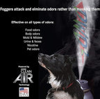 Clean Air Odor Removal Fogger Super Plus – Enzyme-Based Interior Odor Control for Cars, Homes & Enclosed Spaces, Plant-Based, Non-Toxic, Powerful Formula for Air Freshening