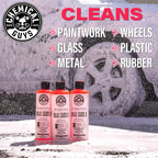 Chemical Guys CWS_101M Car Wash Starter Bundle - Maxi-Suds II Foaming Car Wash Soap, 128 oz (1 Gallon), Cherry Scent + Green Chenille Wash Mitt (2 Items) Works on Cars, Trucks, SUVs, RVs & More