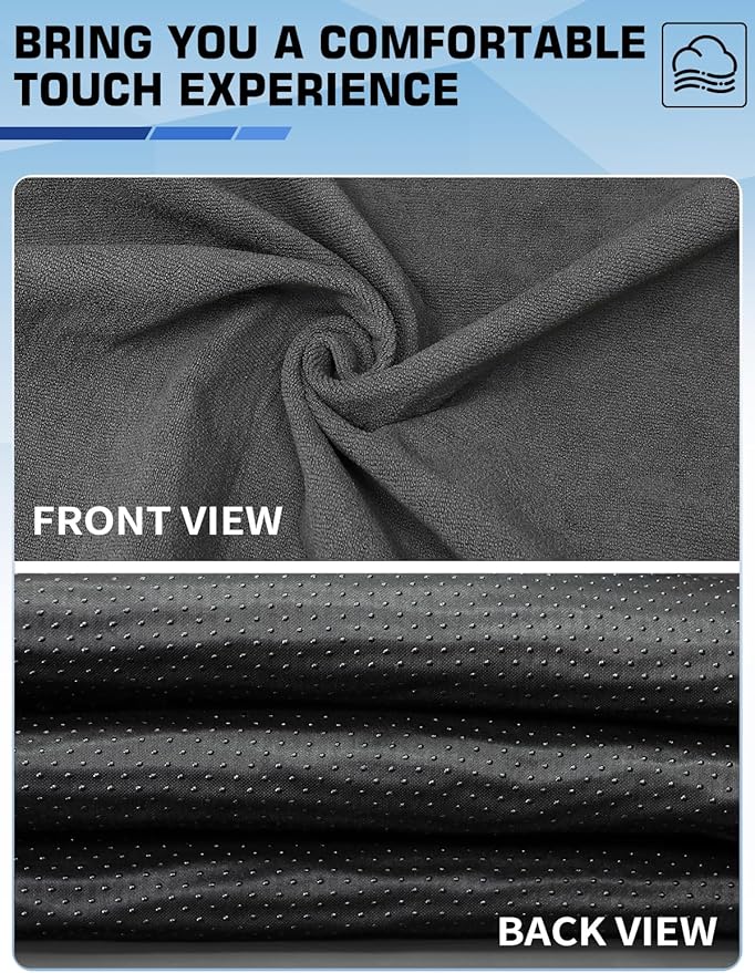 Terry Cloth Car Seat Cover - Waterproof Sweat Proof Towel Seat Protector, Washable Absorbent Seat Towel for Gym/Beach/After Workout, Reusable Part Seat Drape for Cars/Trucks Auto Accessories