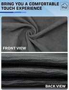 Terry Cloth Car Seat Cover - Waterproof Sweat Proof Towel Seat Protector, Washable Absorbent Seat Towel for Gym/Beach/After Workout, Reusable Part Seat Drape for Cars/Trucks Auto Accessories
