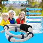 DWALE Automatic Pool Cleaner Sweep Hose Complete B5 Replacement Compatible with 180 280 380 480 Pool Cleaner Sweep Hose Complete B5 B-5 (Not Compatiable with Polaris 360 Model Pool Cleaner)