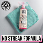 Chemical Guys Speed Wipe Quick Detailer, Safe for Cars, Trucks, SUVs, Motorcycles, RVs & More, Extra Large 32 fl oz, Cherry Scent