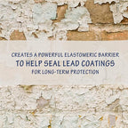 Lead Seal 'n Stop Lead Encapsulant Coating, Stops and Encapsulates Interior and Exterior Lead Based Paints, Long Term Protection for Your Entire Family, 1 Gallon
