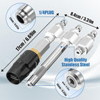 JOEJET M5 Twist Nozzle, Shooter Tip for Pressure Washer, 1/4'' Quick Connet, 3-7GPM
