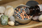 [Aluminum] Premium Air Freshener (Black) - Essential Oil Diffuser, Scented Clay Balls, Customizable Scent Pads, Aluminum Diffuser - Perfect Air Freshener for Car and Home
