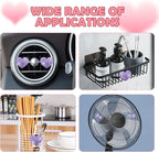 4PCS Heart-Shaped Car Vent Clips with Rhinestone,Bling Air Vent Clips Car Decorations,Premium Shiny Car Clips for Vents Accessories Interior (Purple)