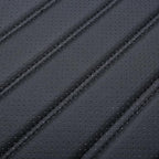 Universal Car Seat Cover PU Leather Car Seat Cushion Driver Seat Cover with Backrest- Car Front Seat Protector Fits 95% of Vehicles-1 Piece (Black-B)