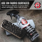 Adam's Polishes Carpet & Upholstery Cleaner (16oz) - Powerful Car Carpet Cleaner For Auto Detailing, Cloth & Fabric Interior Cleaning Solution, Stain Remover For Car Seat, Floor Mats & More