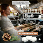 Gothic Skull Car Air Freshener Vent Clips with 2 Pads, Halloween Scented Car Accessories for Men Women, Automotive Interior Decor and Cool Car Fresheners for Men， Spooky Gift Idea-A4
