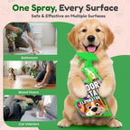 Pet, Enzyme Spray for Urine, Dog Smell, Carpet Mess. Remove Dog & Cat Pee, Poop, Stain, Spot, Smell, Odor Enzymatic at a Molecular Level for Your Home