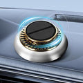 Wuyaoyao Car Air Freshener, Rotating Solar Energy Car Fragrance Diffuser, Long Lasting Automotive Scents Air Freshener Diffuser, Mini Aromatherapy Air Purifier for Most Vehicles(White, Ocean)