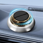 Wuyaoyao Car Air Freshener, Rotating Solar Energy Car Fragrance Diffuser, Long Lasting Automotive Scents Air Freshener Diffuser, Mini Aromatherapy Air Purifier for Most Vehicles(White, Ocean)