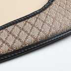 Breathable Back Seat Cover-Universal Rear Seat Mat for All Seasons, Car Rear Seat Protector with Polyester Silk Material, Non-Slip Bottom. Fits 95% of Sedans, SUVs, Vans.(Beige)
