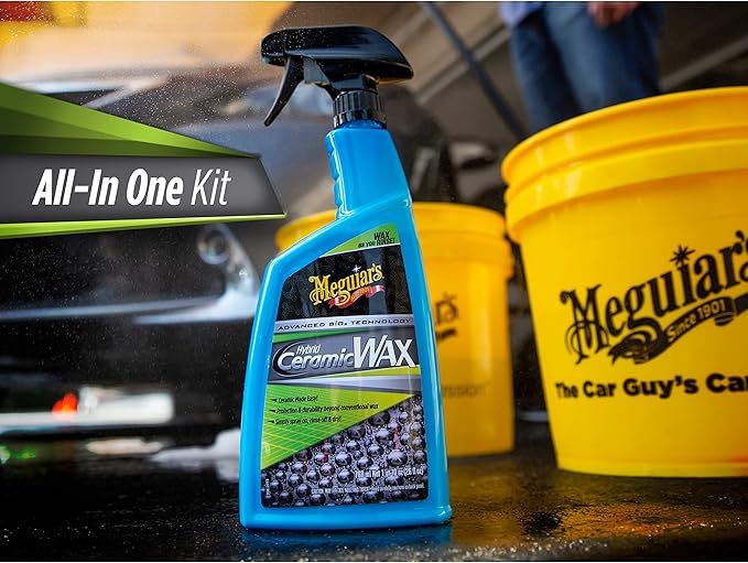 Meguiar's G55163 Premium Wash & Hybrid Ceramic Wax Kit